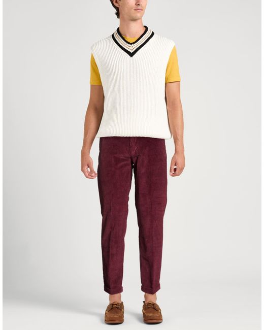 RE_HASH Red Trouser for men