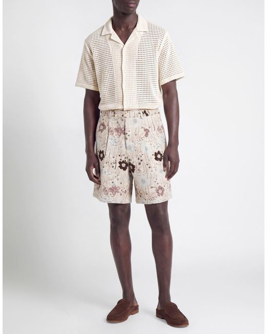 Messagerie Natural Shorts & Bermuda Shorts Recycled Cotton, Cotton, Polyester for men