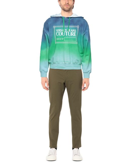 Versace Jeans Couture Blue Sweatshirts for men