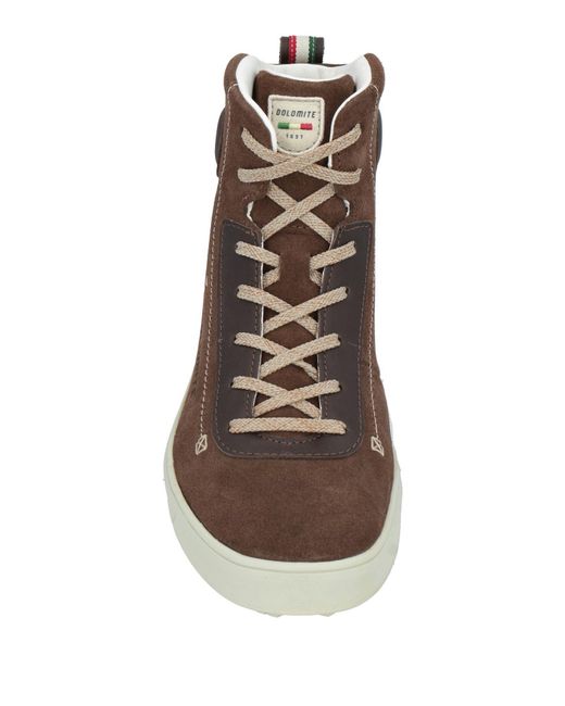 Dolomite Brown Trainers for men