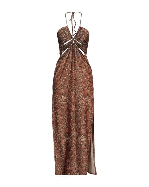 4giveness Brown Maxi Dress