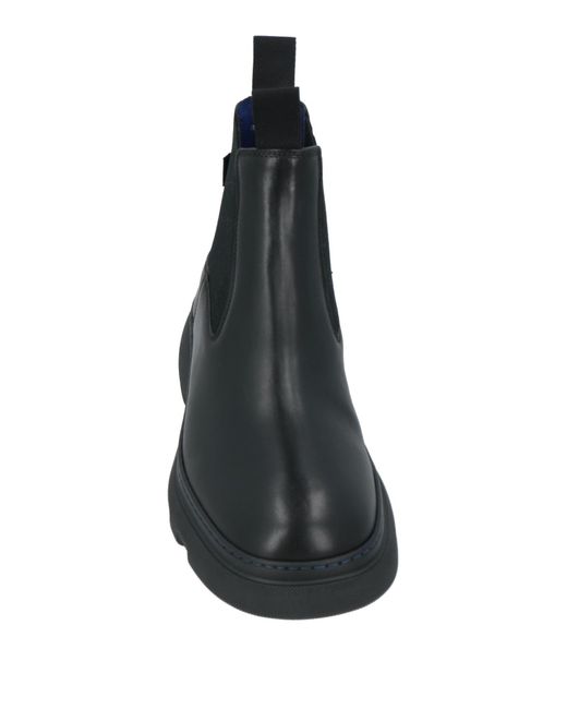Botines de caña alta Burberry de hombre de color Black