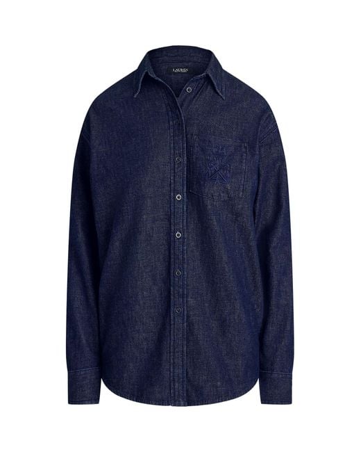 Ralph Lauren Denim Shirt in Blue Lyst UK - Main Image