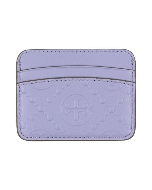 Tory Burch Purple Cardholder