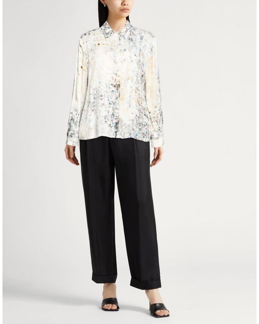 Peserico White Ivory Shirt Viscose