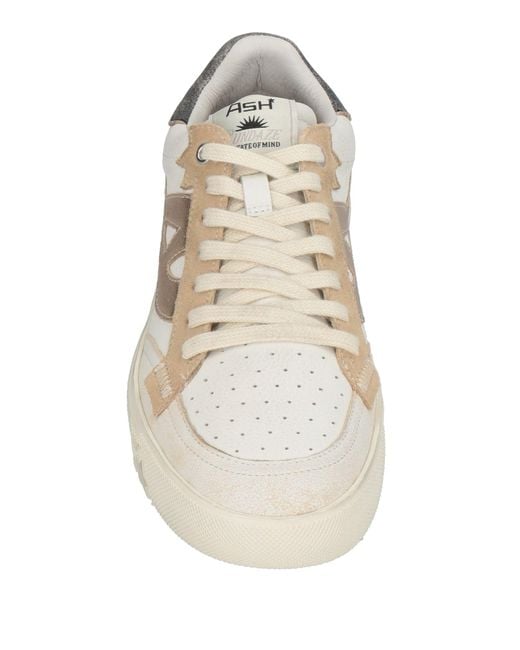 Ash Natural Sneakers Leather