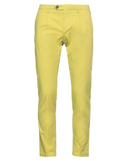 Yan Simmon Yellow Pants for men