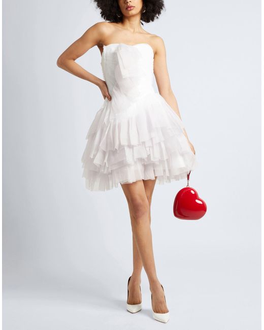 Maticevski White Mini Dress