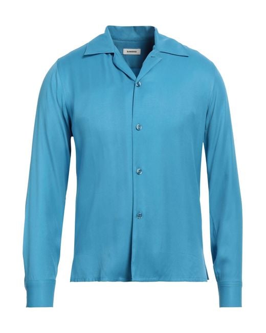 Camisa Sandro de hombre de color Blue