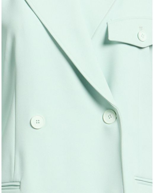 hinnominate Green Blazer Polyester, Elastane