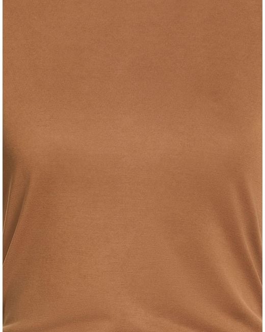 Alice + Olivia Brown Top Modal, Polyester