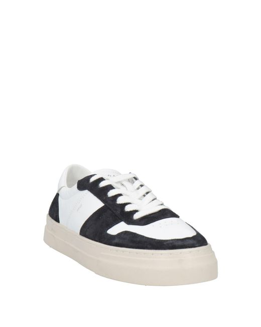 Date White Sneakers Leather for men
