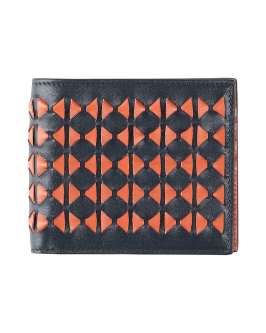 Serapian Red Wallet for men