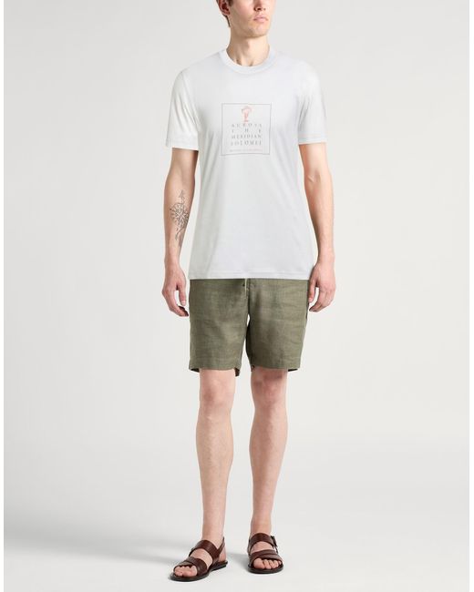 Brunello Cucinelli T-Shirts in White für Herren