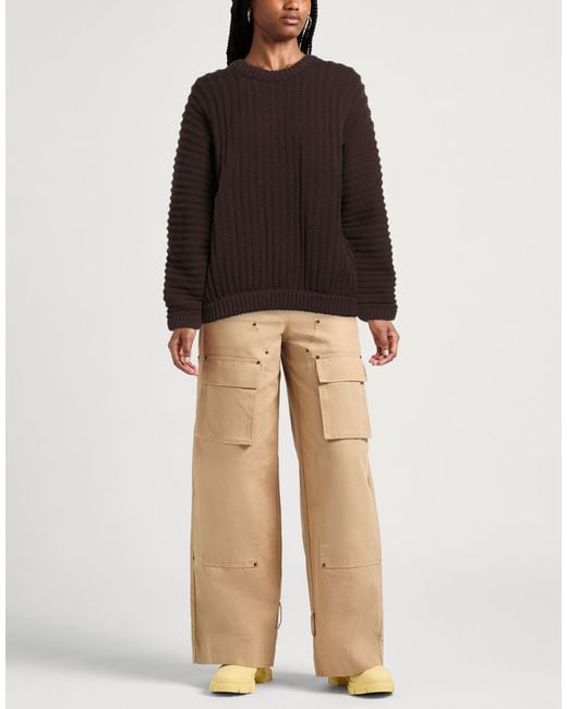 Sunnei Brown Chocolate Sweater Polyamide