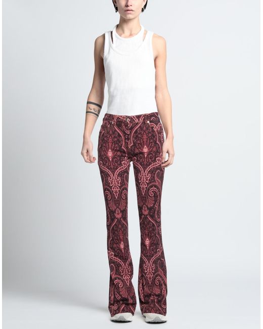 Etro Red Jeans