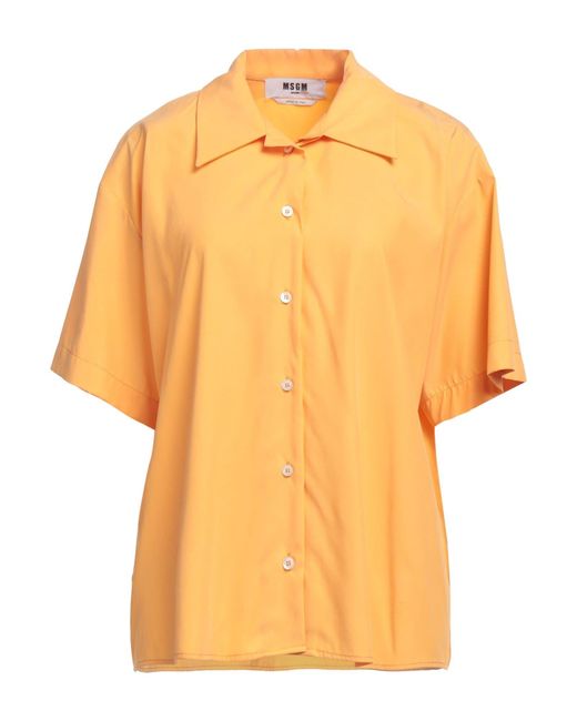 MSGM Yellow Shirt