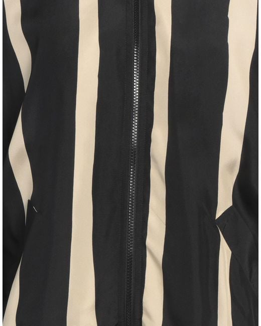 Alysi Black Jacket Silk, Cotton, Polyamide