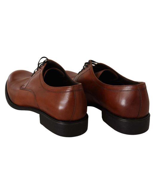 Zapatos de cordones Dolce & Gabbana de hombre de color Brown
