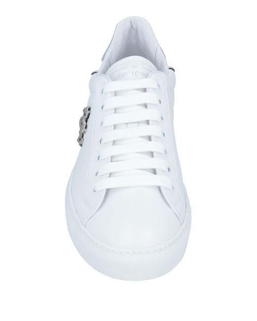 Roberto Cavalli White Trainers for men