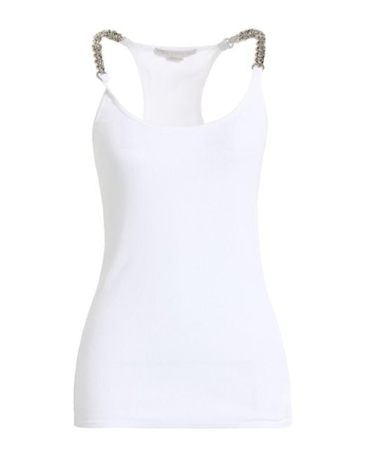Stella McCartney White Tank Tops