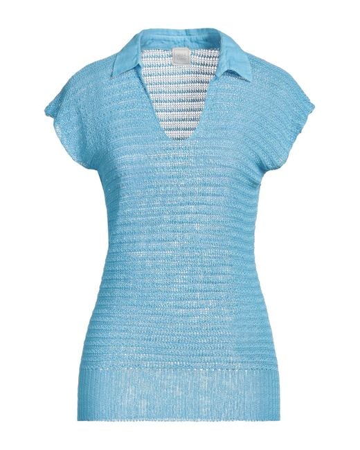 Pullover 120% Lino de color Blue