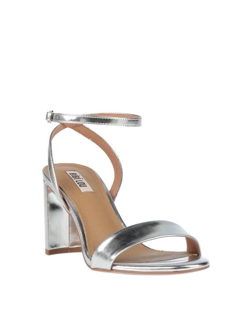 Bibi Lou White Sandals