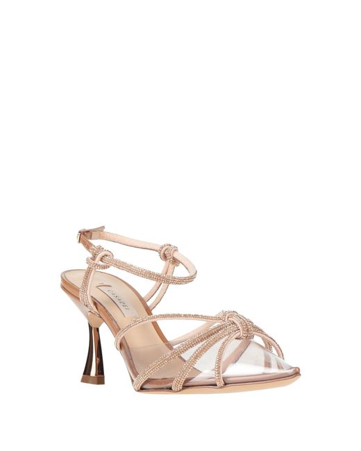 Casadei Natural Pumps Leather, Plastic