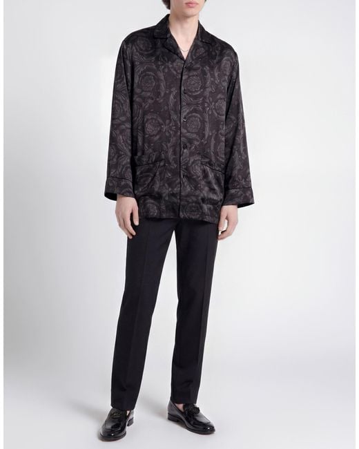 Camisa Versace de hombre de color Blue
