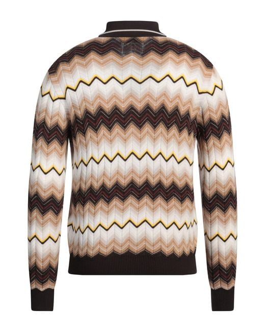 Missoni Gray Sweater Cotton, Wool for men