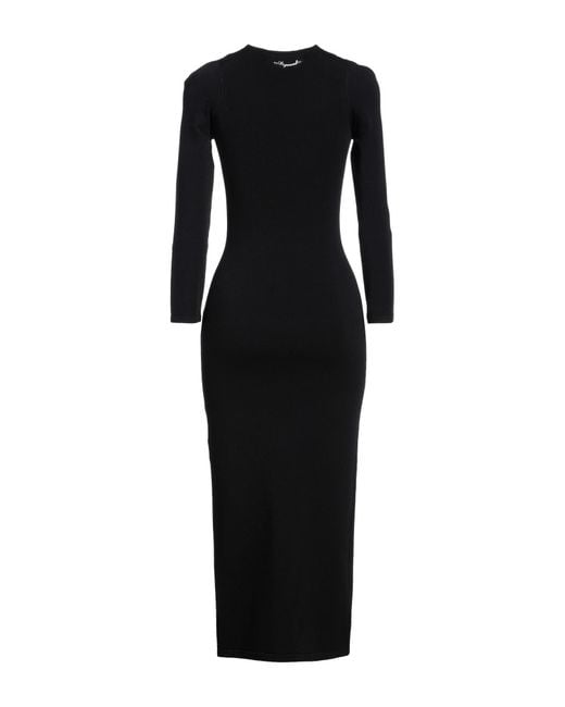Robe midi DSquared² en coloris Black