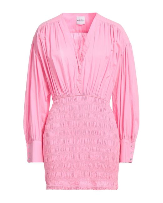Roseanna Pink Mini Dress