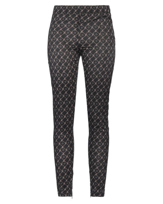 Pinko Gray Pants Polyester, Elastane