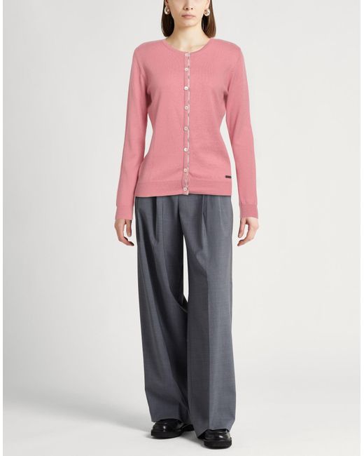 Barbour Pink Strickjacke