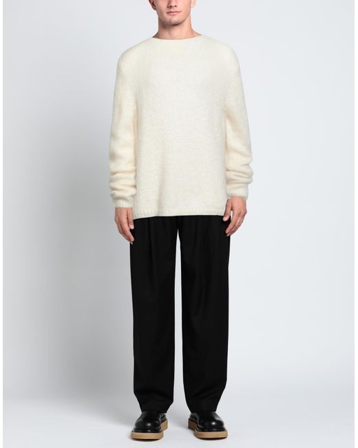 424 White Sweater for men