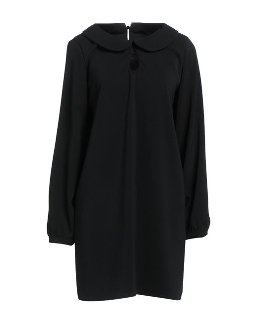 VIRNA DRÒ® Black Mini Dress