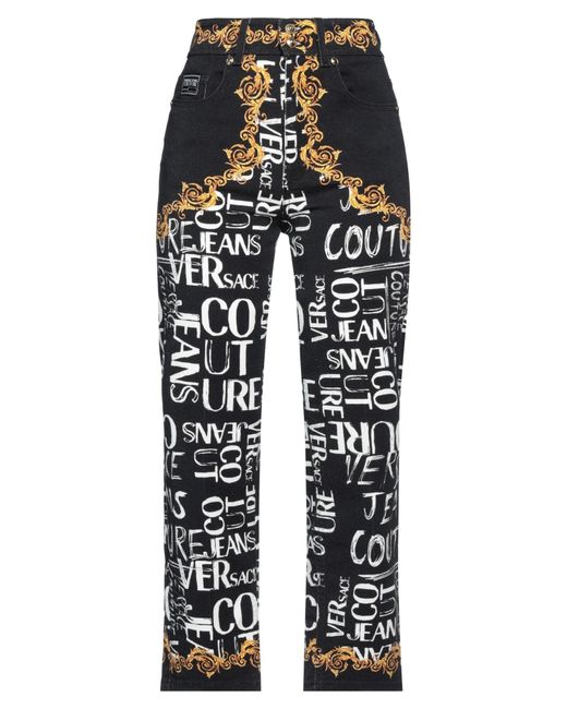 Pantaloni Jeans di Versace in Black