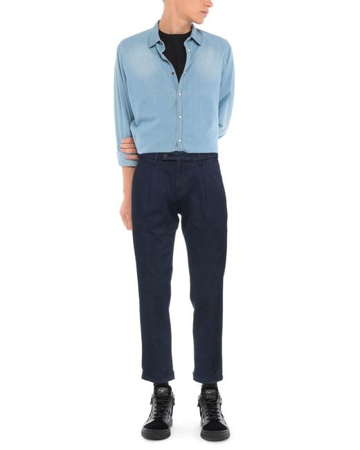 Michael Coal Blue Trouser for men
