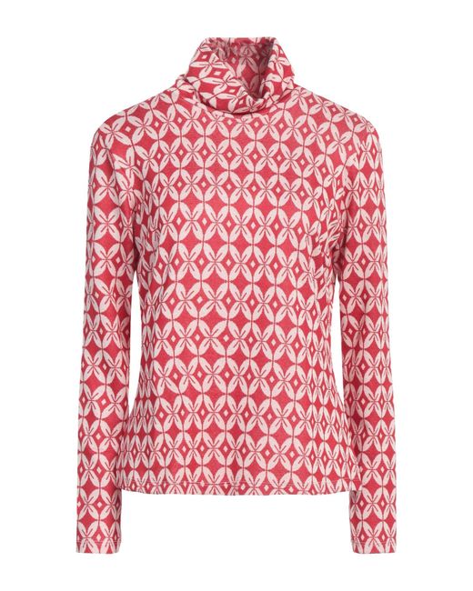 Camicettasnob Red Turtleneck