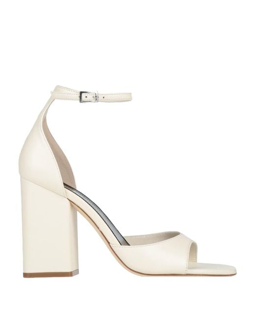 Paris Texas White Sandals