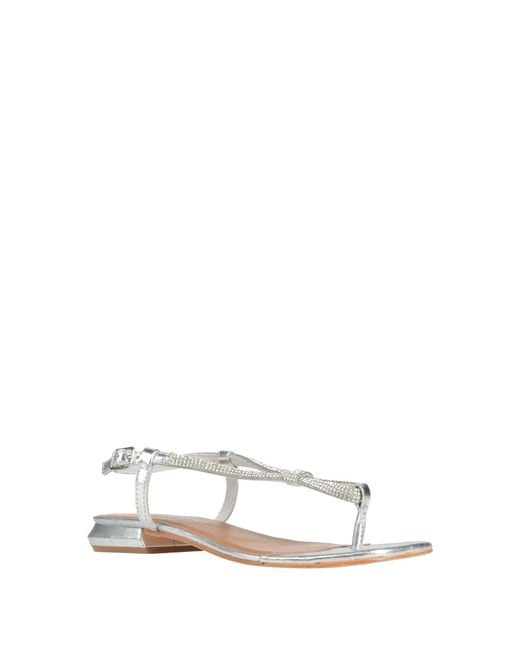 Nila & Nila White Thong Sandal