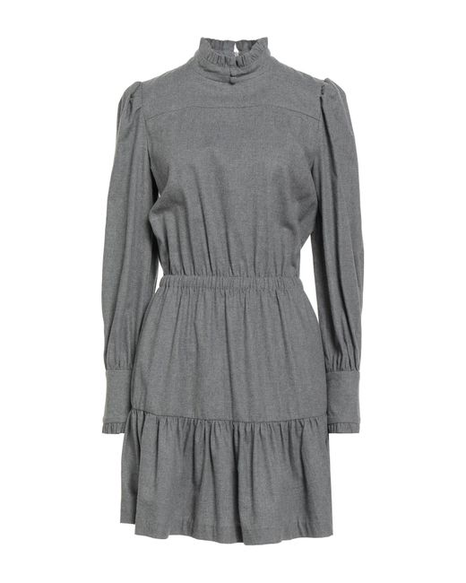 SAGE AND IVY Gray Mini Dress Cotton