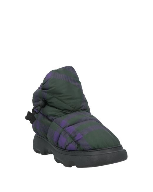 Burberry Blue Ankle Boots for men