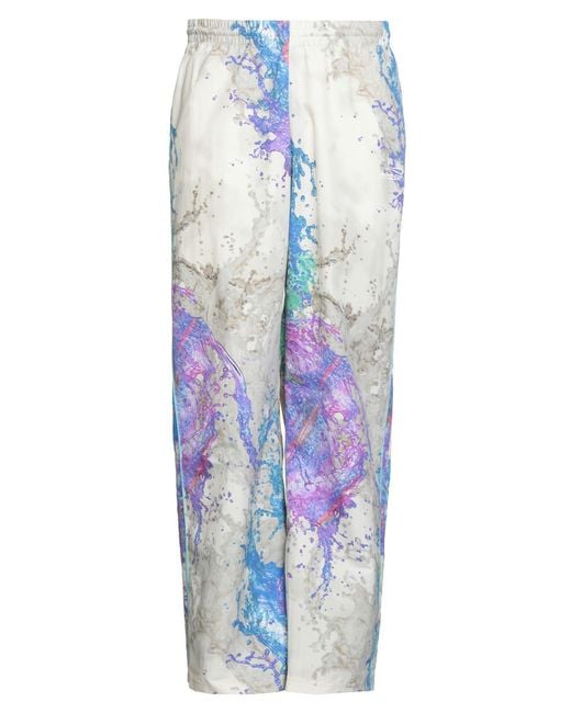 Martine Rose Blue Pants Polyamide for men