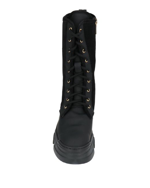 Pollini Black Ankle Boots