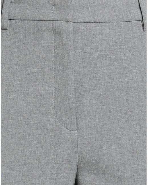 Cambio Gray Pants Polyester, Viscose, Cotton, Elastane