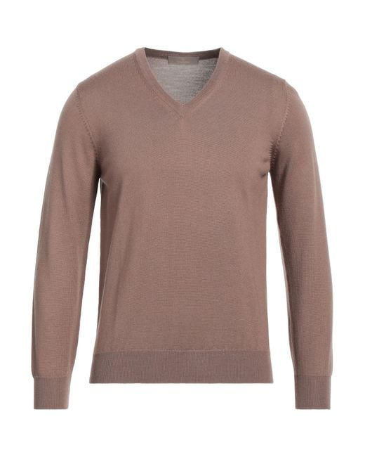 Cruciani Brown Jumper for men