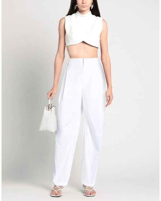 ARMARIUM White Pants Cotton, Elastomultiester