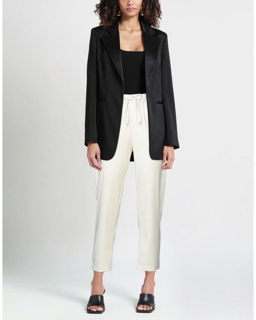 Semicouture White Pants