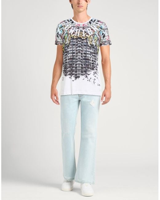 Bikkembergs White T-Shirt for men